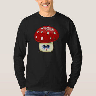 Fun Mushrooms Foraging Mycology Fungi Cute Mushroo T-Shirt