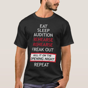 Fun Music Theatre Apparel Drama League Actors T-Shirt