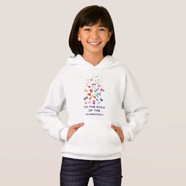 Fun Musical Instruments Kids T-Shirt (Front Full)
