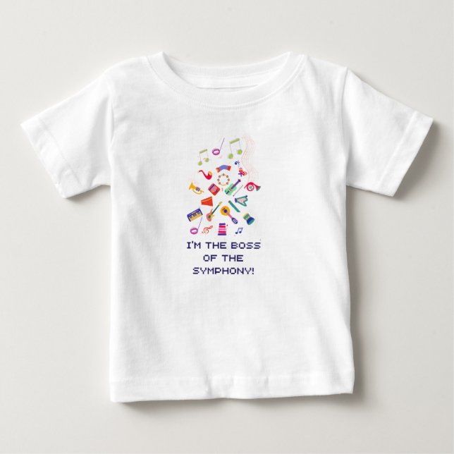 Fun Musical Instruments Kids T-Shirt (Front)