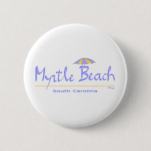 Fun Myrtle Beach, SC 6 Cm Round Badge