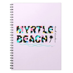 Fun Myrtle Beach, SC Graphic Cool Notebook