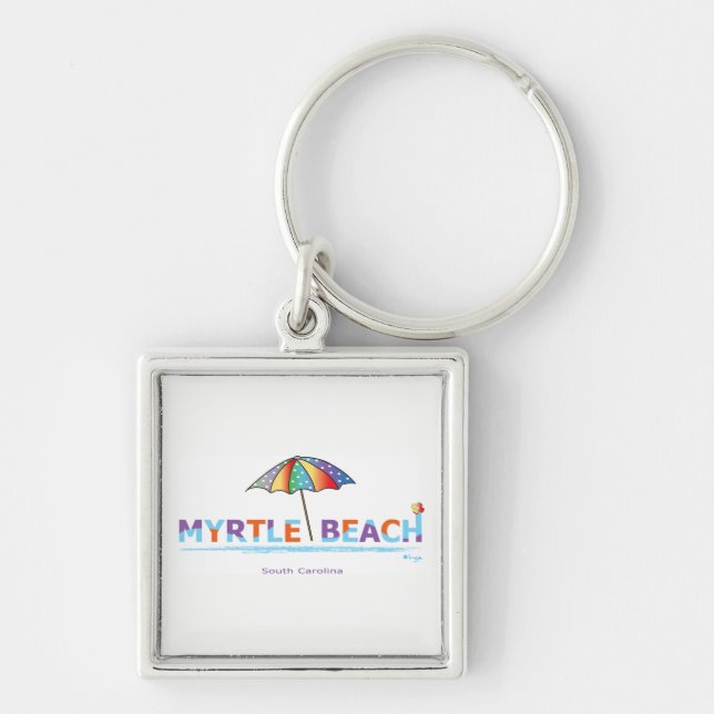 Fun Myrtle Beach, SC Key Ring (Front)