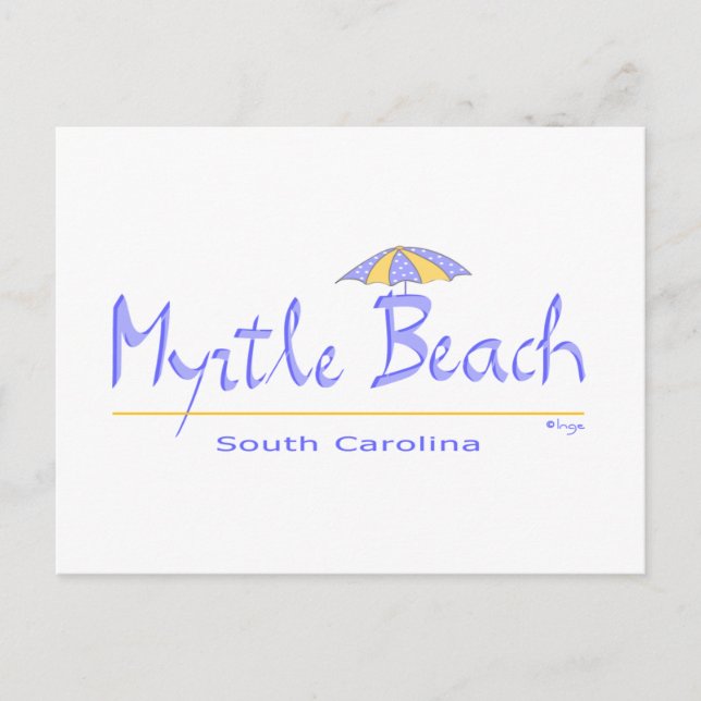 Fun Myrtle Beach, SC Postcard (Front)