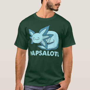 Fun napsalotl aolotl sleeping cute kawaii aalotl a T-Shirt