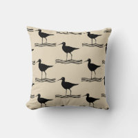fun nautical CRANE BIRD themed pattern