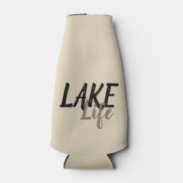 fun nautical LAKE LIFE | Bottle Cooler