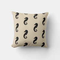 fun nautical SEAHORSE themed pattern