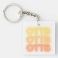 Fun Neon Retro Horse OTTB Thoroughbred Racehorse