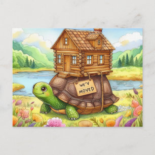 Fun New Address Postcard