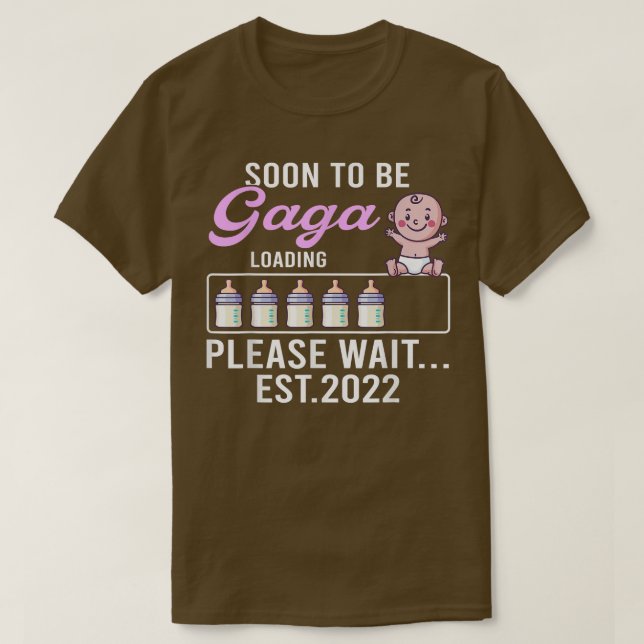 Fun New Grandma , Pregnancy Announcemnt Soon To Be T-Shirt (Design Front)