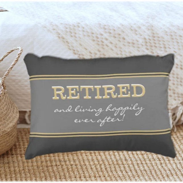 Fun Novelty Retirement Gift/Pillow  Accent Pillow (Creator Uploaded)
