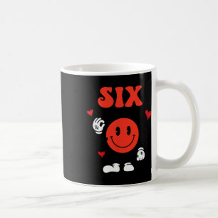 Fun Number 6 Funny 67 Meme Six Seven 6 7 Valentine Coffee Mug