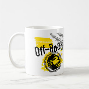 Fun Off-Road Dirt Bike Mini Poster Coffee Mug