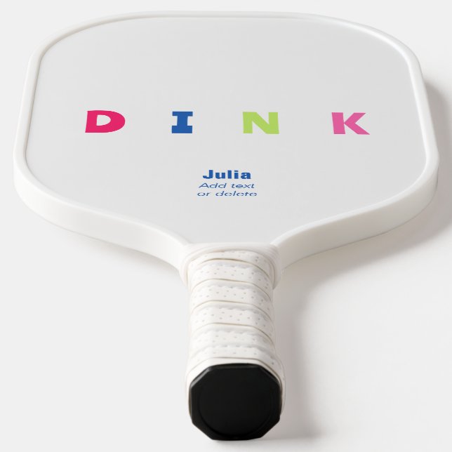 Fun Office Team Builing Sports Cartoon Pickleball Paddle (Laydown)