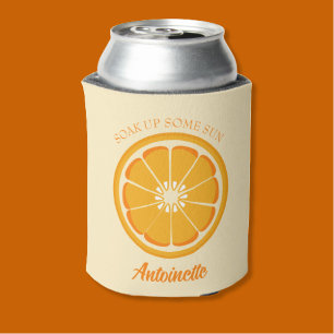 Fun Orange Citrus Can Cooler
