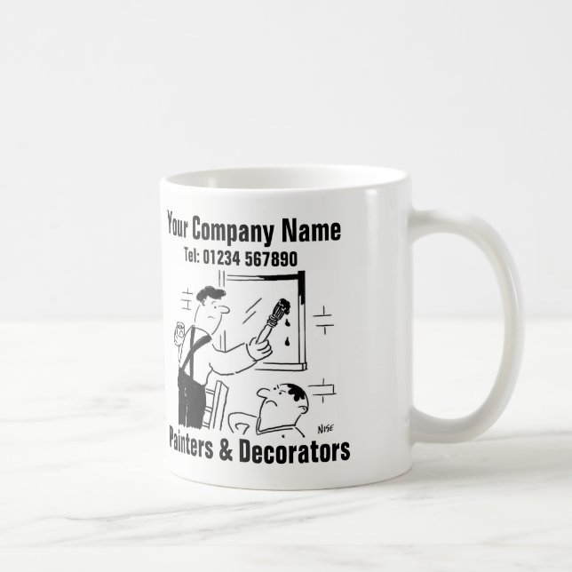 Fun Painter & Decorator Mug (Right)