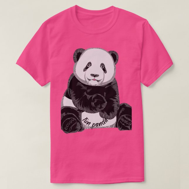 Fun panda T-Shirt (Design Front)