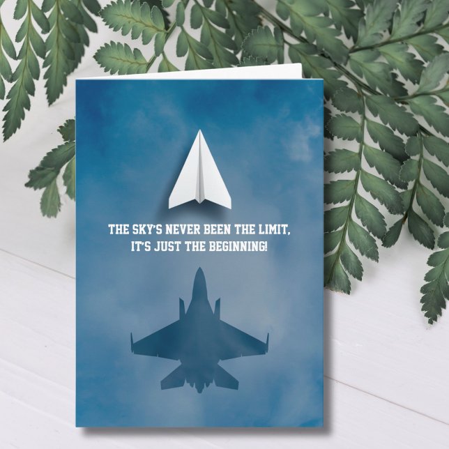 Fun Paper Aeroplane &Jet Fighter Aeroplane,Birthda Card (Creator Uploaded)