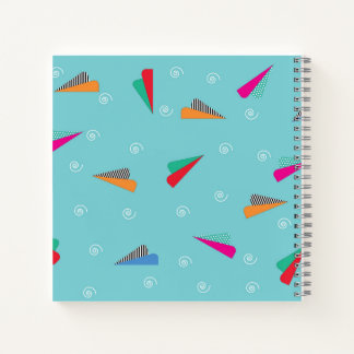 Fun paper plane writing notebook