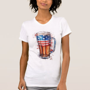Fun Patriotic Beer T-Shirt