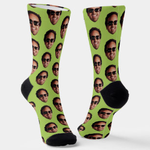 Fun Personalised Face Photo Socks