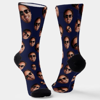 Fun Personalised Face Photo Socks