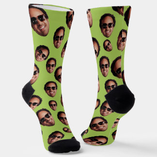 Fun Personalised Face Photo Socks