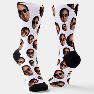 Fun Personalised Face Photo Socks