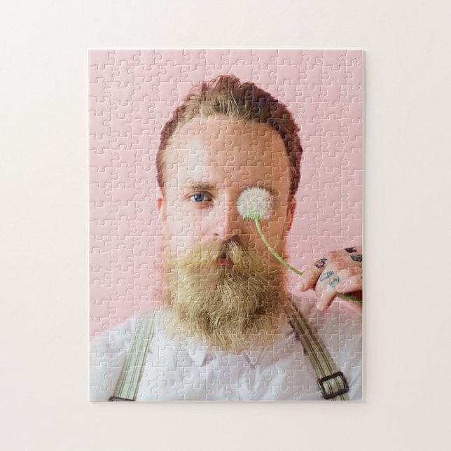 Fun Personalised Your Face Custom Photo  Jigsaw Puzzle (Vertical)