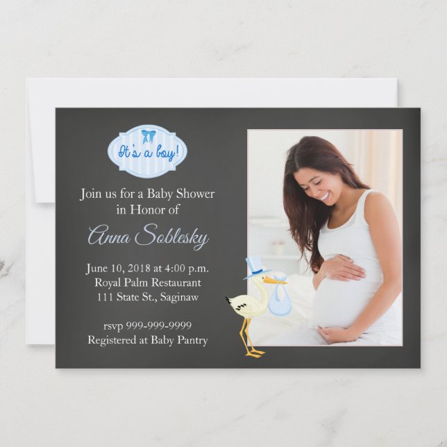 Fun Photo Baby Shower Invitation (Front)