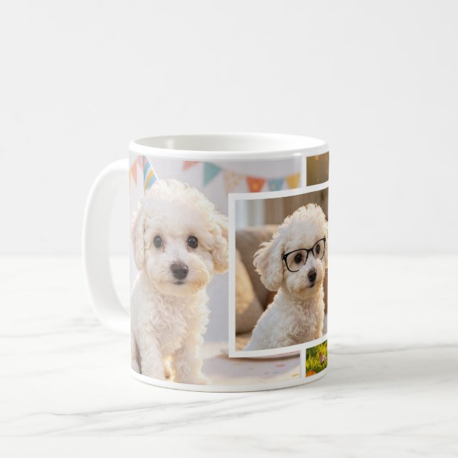 Fun Photo Collage of Memories Coffee Mug (Front Left)