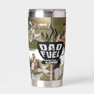 Fun Photo Gift for Dad fuel for Parenting Insulated Tumbler