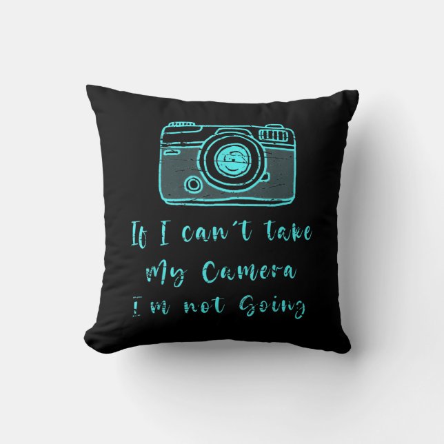 Fun Photographer Gift Cinematorgraphy Cushion (Front)