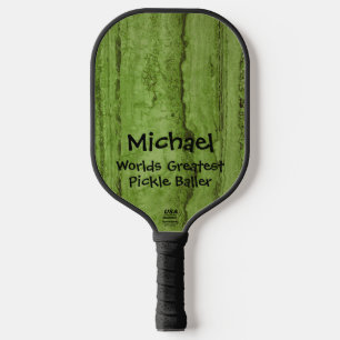 Fun pickle green  pickleball paddle
