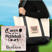 Fun Pickleball Gal Queen of the Court
