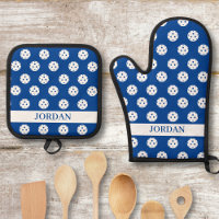 Fun Pickleball Pattern Player Gift Add Custom Text