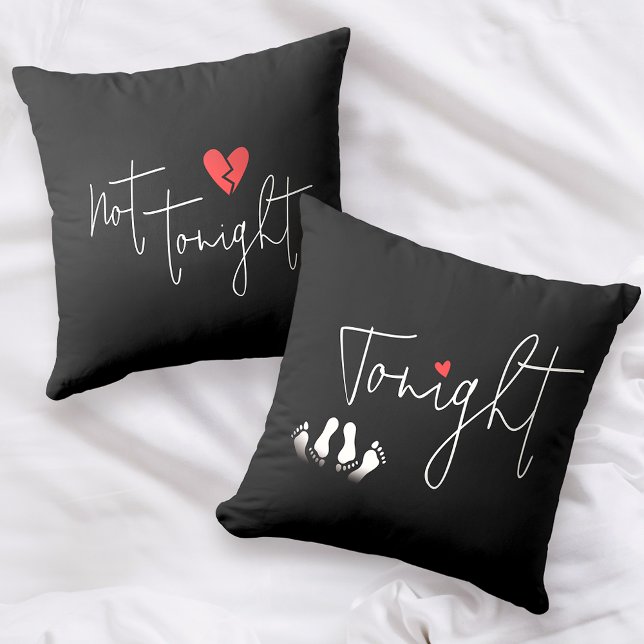 Fun Pillow Talk Tonight Not Tonight Black White (Creator Uploaded)