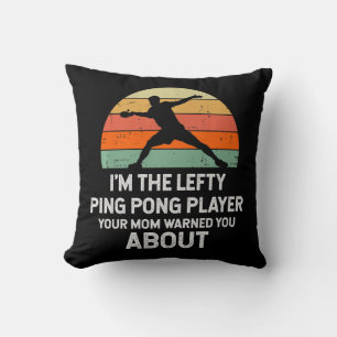 Fun Ping Pong Table Tennis Left Handed Player   Cushion