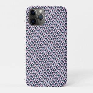 Fun Pink and Blue Pattern  Case-Mate iPhone Case
