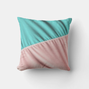 Fun! Pink and Green Fabric Cushion