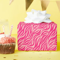 Fun Pink Tiger Stripe Pattern