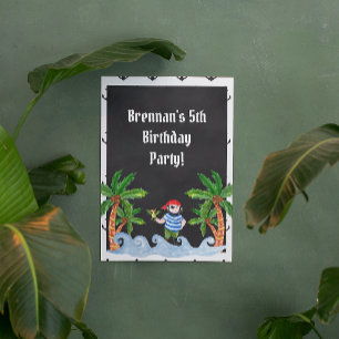Fun Pirate Birthday Party Sign