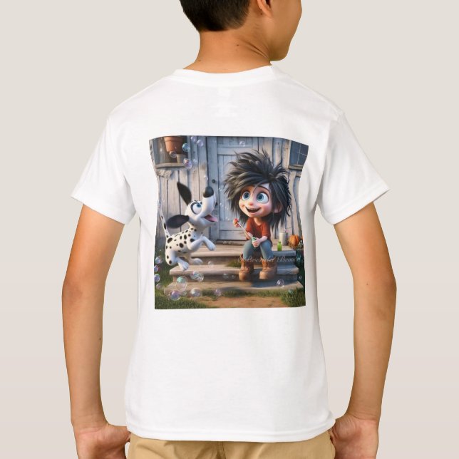 Fun & Playful Kids T-Shirt  (Back)