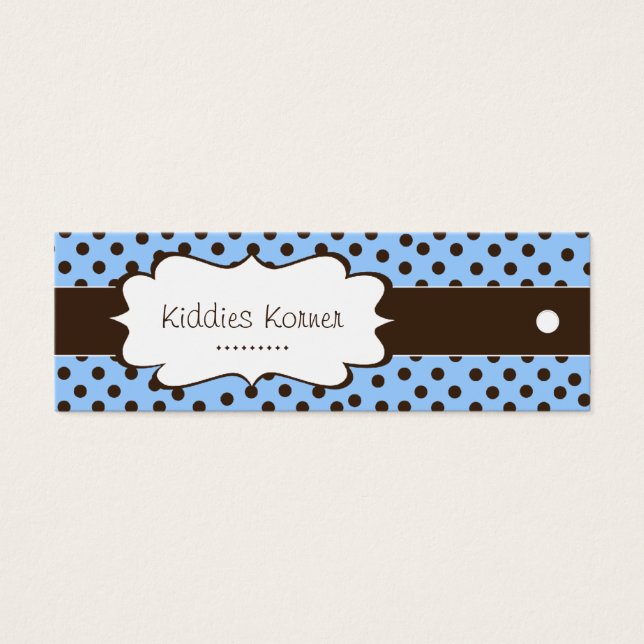 Fun Polk a Dot Hang Tags (Front)