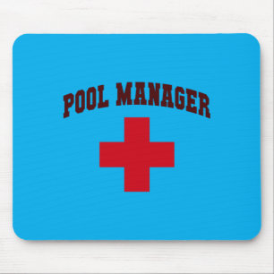 Fun Pool Manager Girls Camp Trip Cruising Mouse Pad