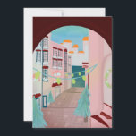 Fun Portuguese Feliz Natal  Holiday Card<br><div class="desc">wish your loved ones a joyful holiday with these charming hand illustrated Portuguese Christmas cards.</div>