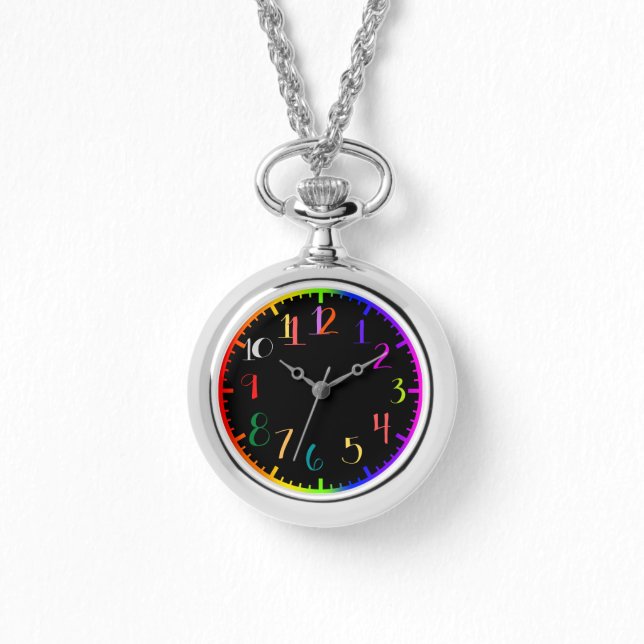 Fun psychedelic style watch face (Front)