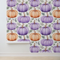 Fun Pumpkin Purple And Orange 