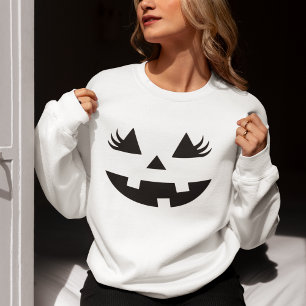 Fun Pumpkin Smile Halloween Gift Sweatshirt